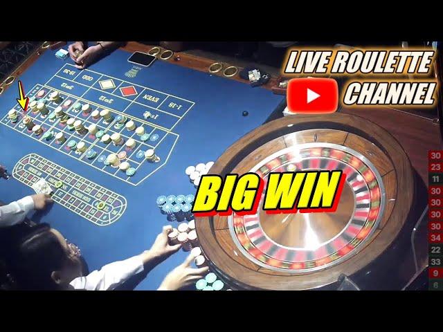  LIVE ROULETTE | BIG WIN In Casino Las Vegas  Lots of Betting Exclusive  2024-08-12