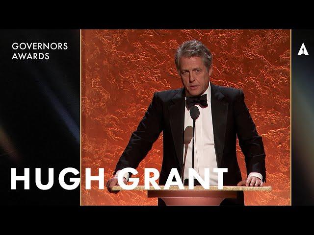 Hugh Grant Honors Richard Curtis | The 15th Governors Awards Presented By @ROLEX