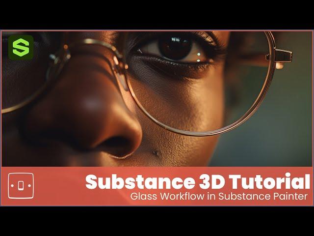 Adobe Substance 3D Tutorial - Glass Workflow in Substance 3D Painter