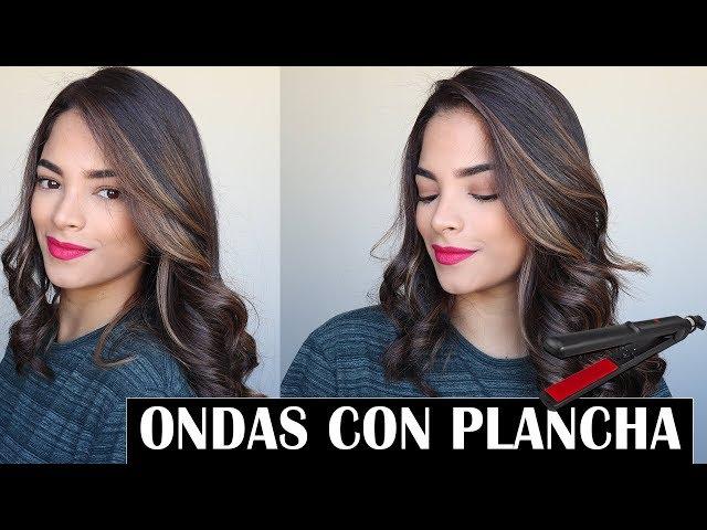 COMO HACER ONDAS CON PLANCHA RAPIDO Y FACIL I Cukismakeup