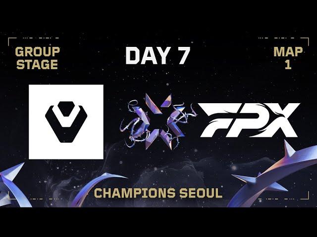 FPX vs. SEN - VALORANT Champions Seoul - Knockouts - Map 1