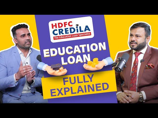 HDFC CREDILA Education loan for Study Abroad - Loan for USA, GERMANY, CANADA & UK