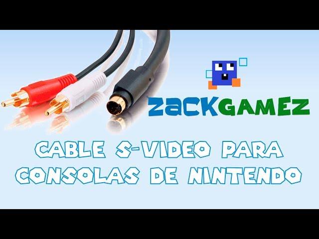 Cable S Video para consolas de Nintendo