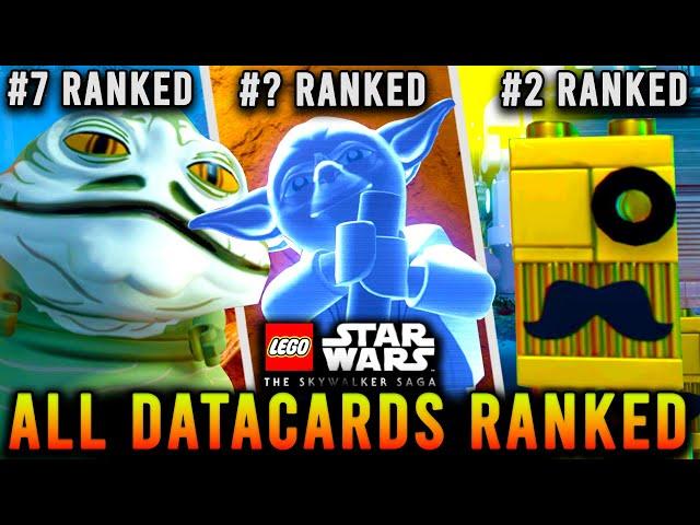 All LEGO Star Wars Data Card Extra's RANKED from Worst to Best!
