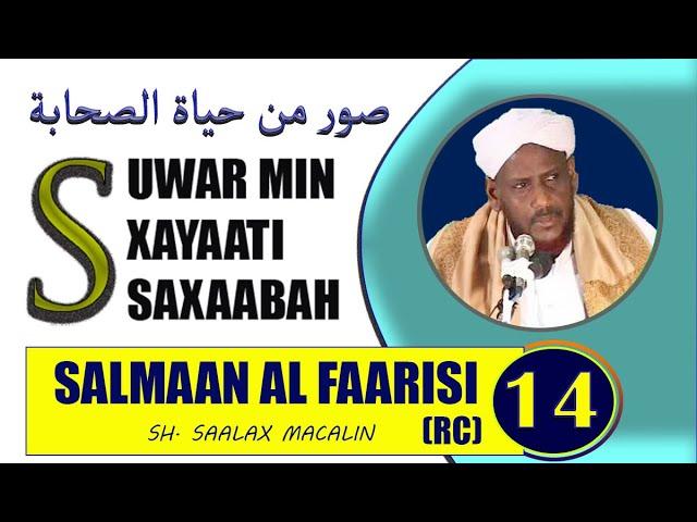 #14 SALMAAN AL FAARISI -- SUWAR MIN XAYAATI SAXAABA  SHEEKH SAALAX MACALIN