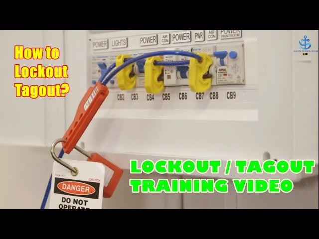 LOTO   LOCKOUT TAGOUT ELECTRICAL & MECHANICAL TRAINING  VIDEO