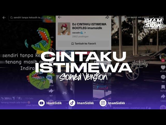 DJ SAYANG KAU BAGAI MATAHARI PAGI - CINTAKU ISTIMEWA (SLOWED) || BOOTLEG VIRAL TREND TIKTOK 2024