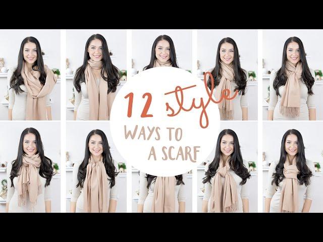 12 Ways To Tie A Scarf