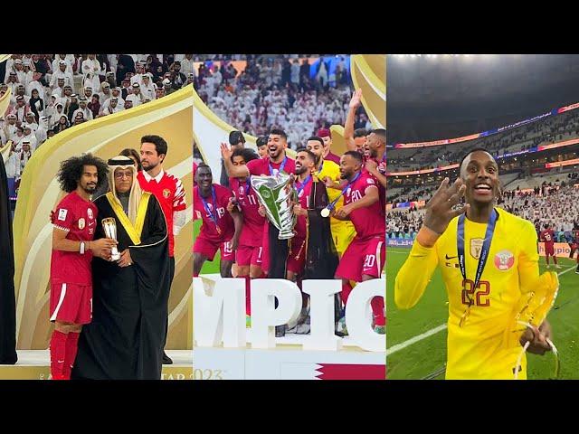 Qatar Players Crazy Celebrations After Winning AFC Asian Cup 2023
