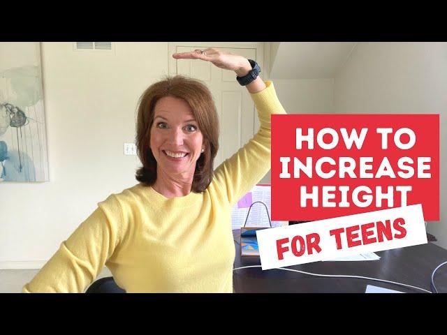 How to INCREASE HEIGHT for Teens | Help Your Teenager GROW TALLER with FOOD (FAST + NO  SUPPLEMENTS)