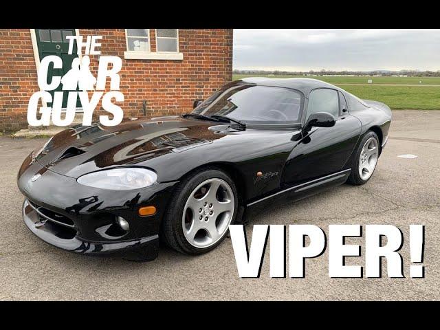 Dodge Viper GTS - the MUSCLE CAR that handles better than a Ferrari! | TheCarGuys.tv