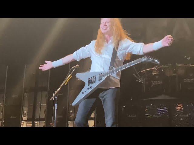 Holy Wars…The Punishment Due by Megadeth Live at the 2021 Metal Tour of the Year Albuquerque NM