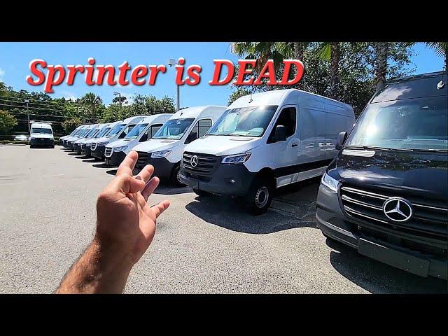 EPA has Killed the Mercedes Sprinter Van in this Terrible Economy