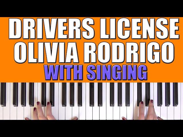 HOW TO PLAY: DRIVERS LICENSE - OLIVIA RODRIGO