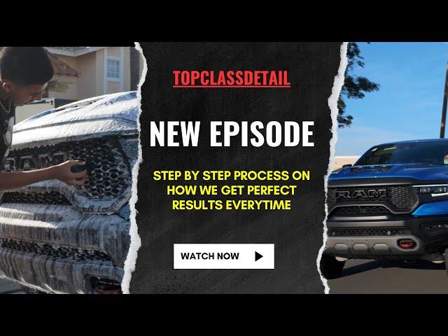 How To Wash Your Car & Get Perfect Results Everytime -TOPCLASSDETAIL