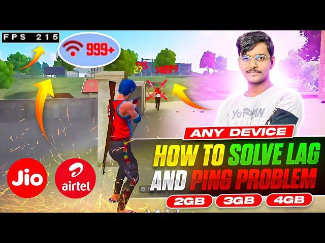 100% WORKING TRICK TO FIX LAG AND PING ISSUE IN FREE FIRE || MYSTERIOUS AND UNKNOWN FACTS