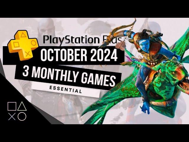 PlayStation Plus Essential October 2024 Monthly Games | PS Plus October 2024