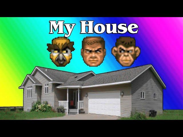 My House.wad - Full Playthrough with Lui Calibre! (Doom Mod)