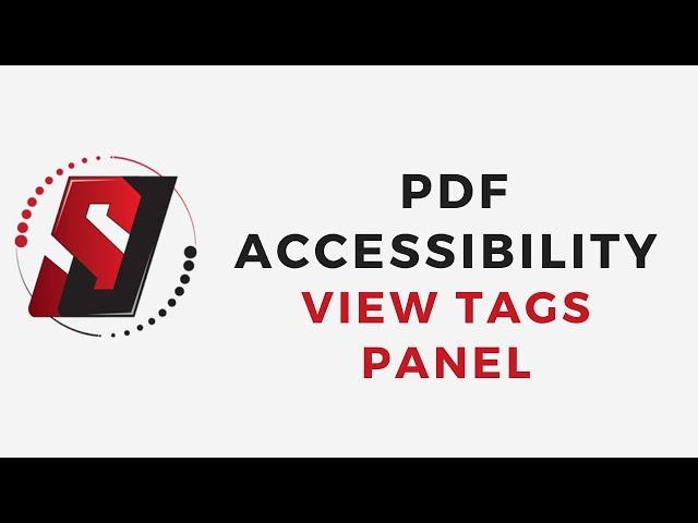 Adobe Acrobat Pro DC: Viewing the tags panel