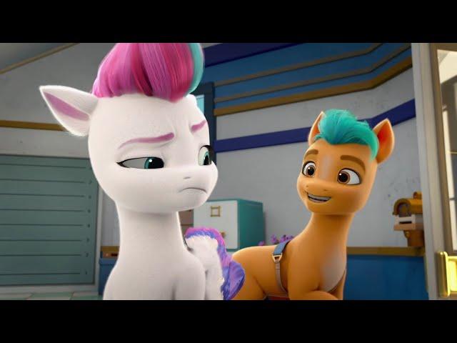 Hitch Misunderstands Zipp - My Little Pony: Make Your Mark