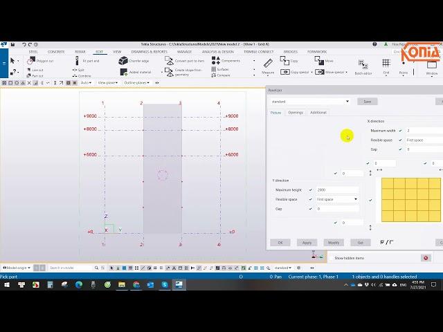 Tekla Extension #7 - Panelizer