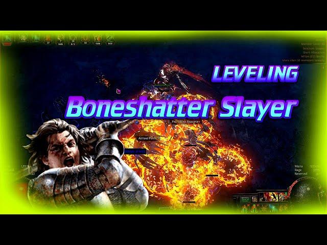 POE 3.20 Leveling Boneshatter Slayer The Best Guide Right Now