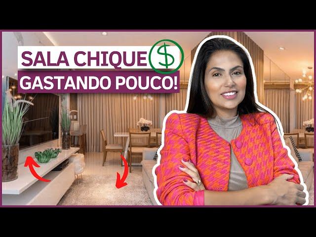 10 DICAS SIMPLES PARA TER UMA SALA CHIQUE • GASTANDO POUCO!