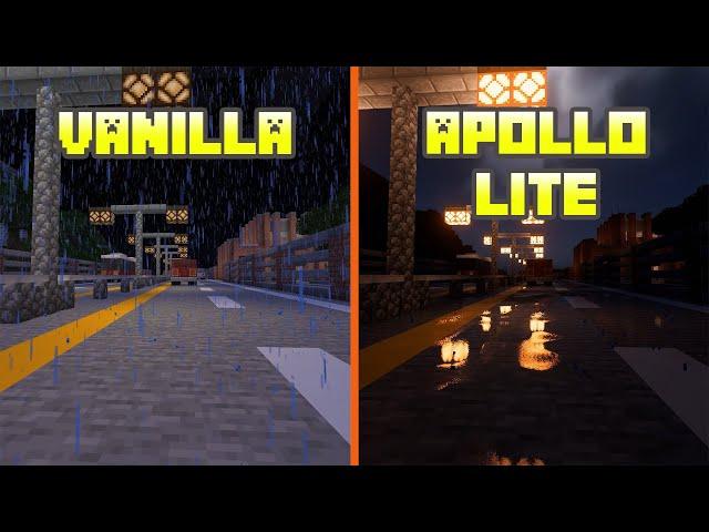 Vanilla vs Apollo Lite | Shader Comparison