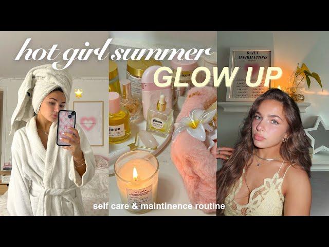 HOW TO GLOW UP FOR SUMMER  the ultimate hot girl summer guide