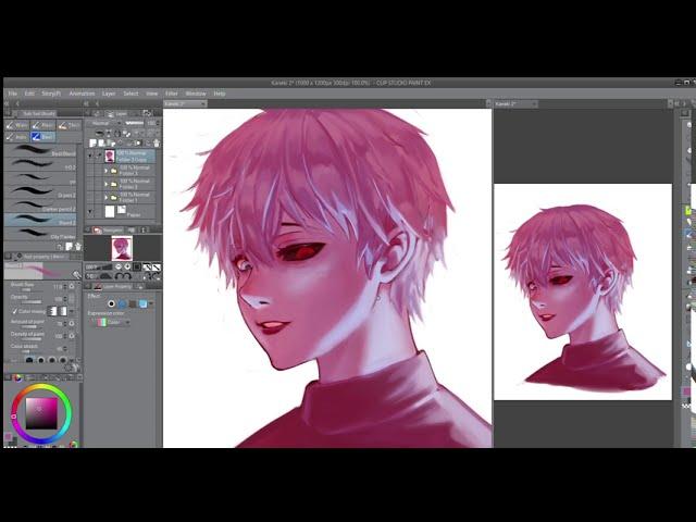 Dramatic Lighting Tutorial | Tokyo Ghoul Kaneki Ken