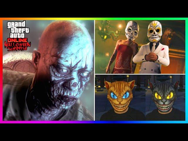 NEW Halloween Zombies, SLASHERS Event, UNLOCK Outfits, UFO, GTA 5 DLC 2024 (GTA Online Update)