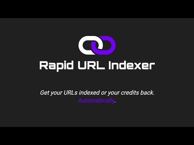 Rapid URL Indexer: Best Google Indexing Tool for Websites, Pages, & Links