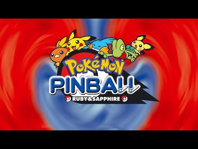 Pokémon Pinball Ruby & Sapphire (hunting the johto starters on a new dex)