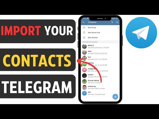 How To Import Your Contacts In Telegram - Easy Guide