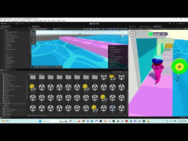 Trickey Rail Run - Unity Game Source Code