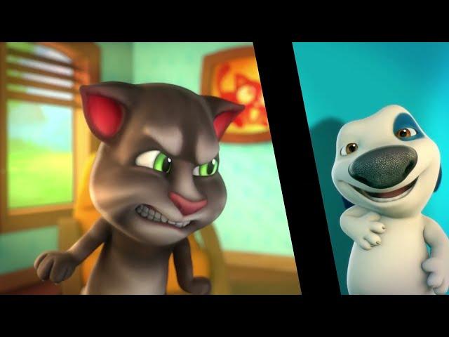 Talking Tom Shorts | Helping Hand - Funny Cartoons For Kids | Pop Teen Toons