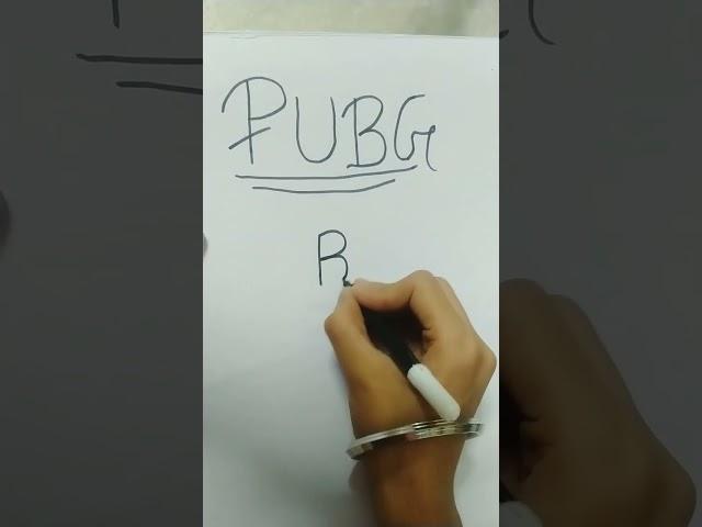 Logo name PUBG #art #viral #shorts #trending #trendingshorts #public #short #pubg