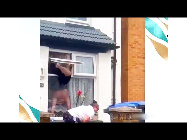 The Most Funny and Bizarre Viral Climbing Through Window Video That Will Have You Laughing Stitches