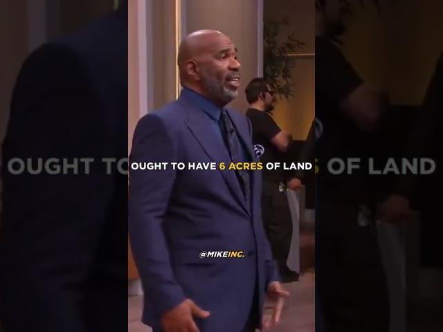 HOW Much Land is on EARTH.. by Steve Harvey #shorts #inspiration