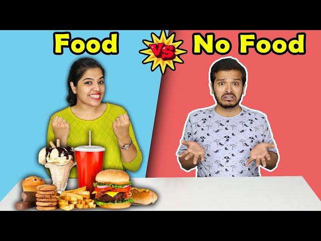 Food Vs No Food Challenge | Eating Competition Hungry Birds