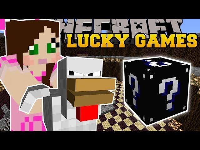 Minecraft: FUNNY EXPLOSIVES CHALLENGE GAMES - Lucky Block Mod - Modded Mini-Game