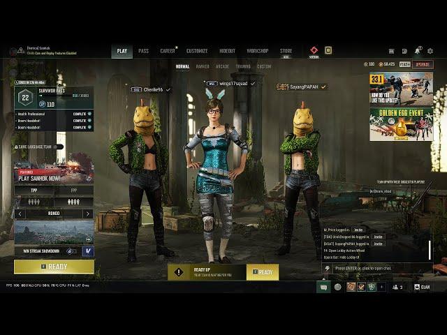 Pubg live...