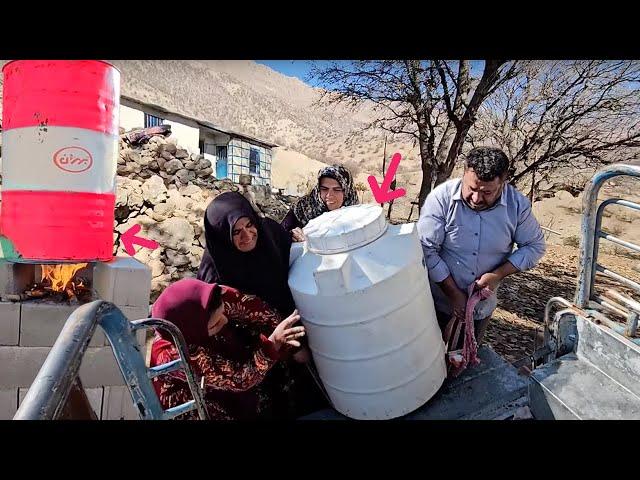 Can you guess why Fariba wants these water containers for?