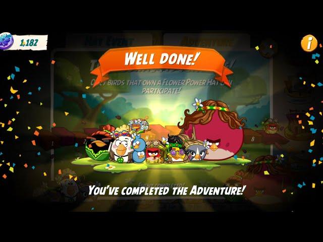 Angry Birds 2- THE FLORAL ADVENTURE Level 1-8 | The Dark Gaming