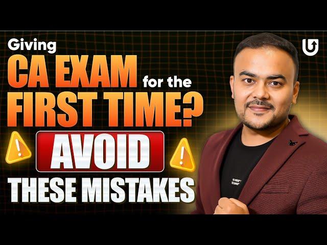 Giving CA Exams For First Time |  Avoid these Mistakes | CA Exam Jan 2025 | CA Pranav Popat #caexams