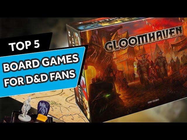 Top 5 Board Games for D&D Fans