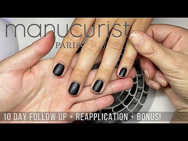  BEST Gel Polish Removal + Matte Black Manicure | Watch Me Work