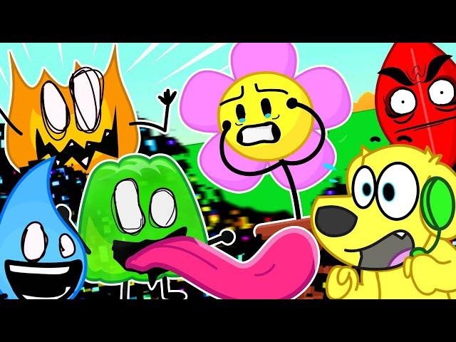 BFDI GETS PIBBY CORRUPTED!! Friday Night Funkin vs PIBBY BFDI - FNF Mods 165