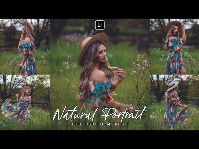 Natural Portrait Lightroom Preset | Lightroom Mobile Preset Free DNG & XMP | lightroom presets