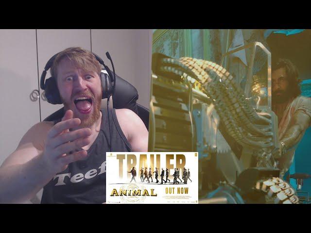 ANIMAL TRAILER: Ranbir Kapoor • Reaction By Foreigner